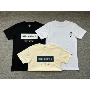 New Ready Stock Surf Sports Print Short Sleeve Menswear Crew Neck Casual Plus Size Top T-Shirt