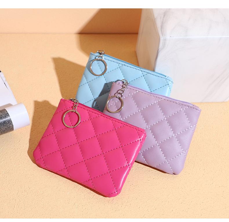 Product Introduction of Women's PU Leather Coin Wallet Mini for Small Items 3