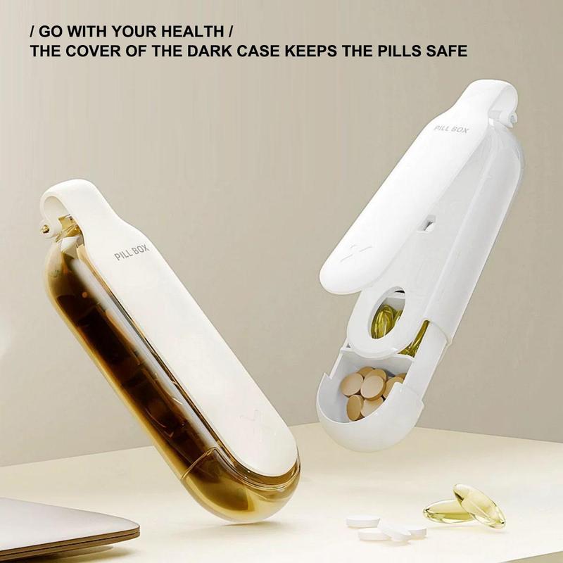 2 in 1 Portable Easy Pill Extractor & Layered Organizer,Pill TikTok