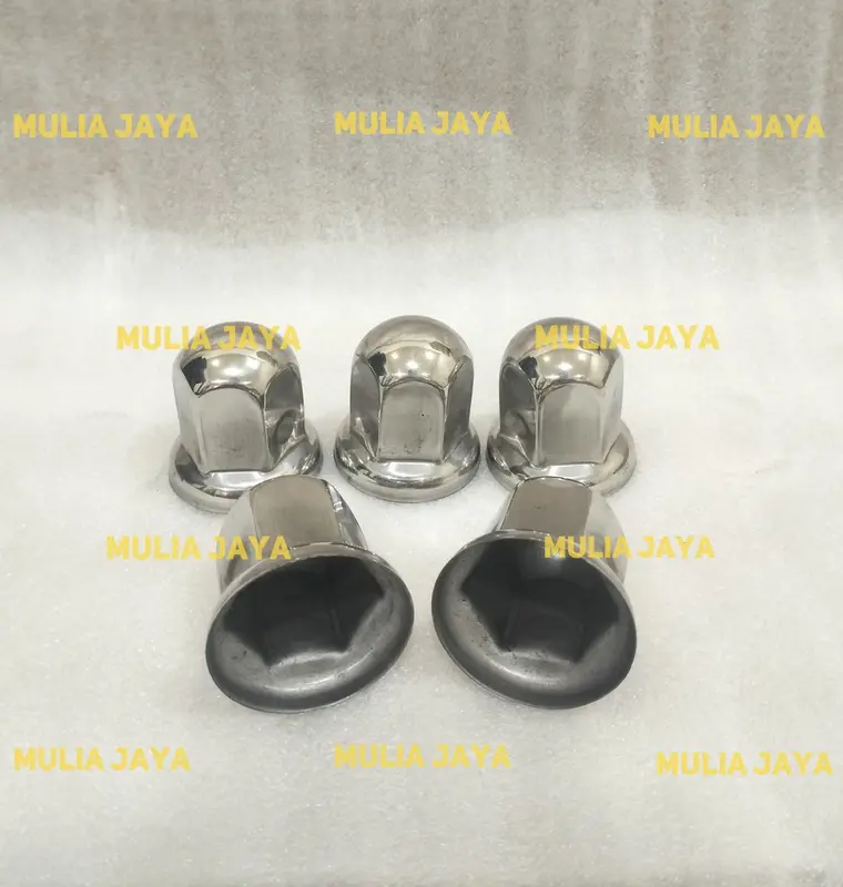 Cover atau Tutup Baut Roda Stainless (HARGA PER BIJI) Ukuran Kunci 33 2