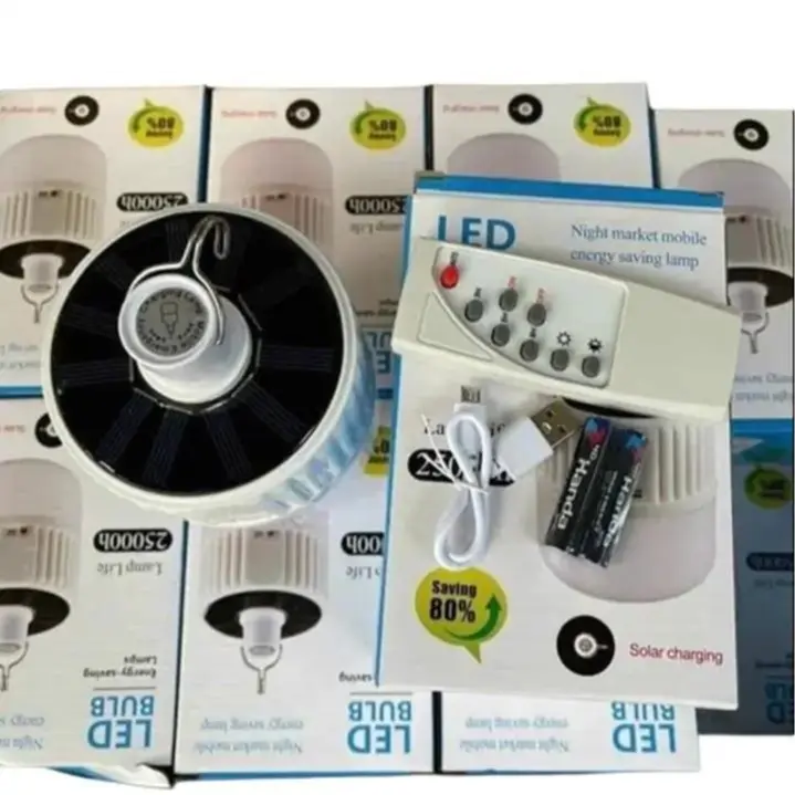 Bóng đèn tích điện 120W có remote điều khiển den  pin đèn pin  đội đầu