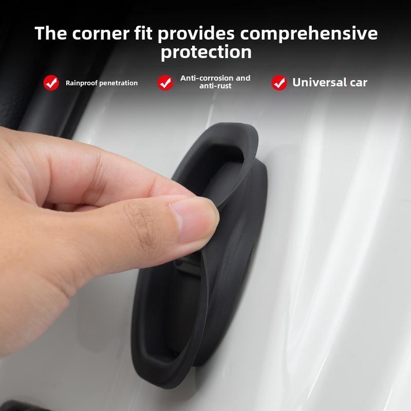 Product Introduction of Car door lock buckle protection pad suitable for Hyundai Mingtu Yuedong Yuenarina Lingdong Elantra shock-absorbing cushion pad car protective equipment 2