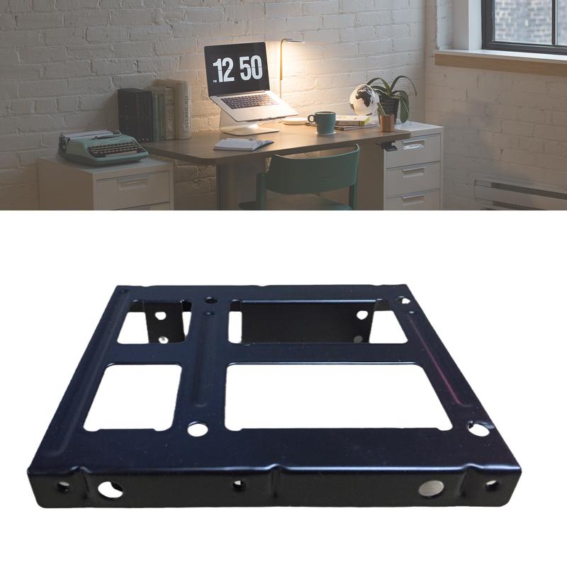 2.5'' to 3.5 SSD Hard Drive Bracket DIY Metal Hard Disk Shelf Desktop Organizer 0