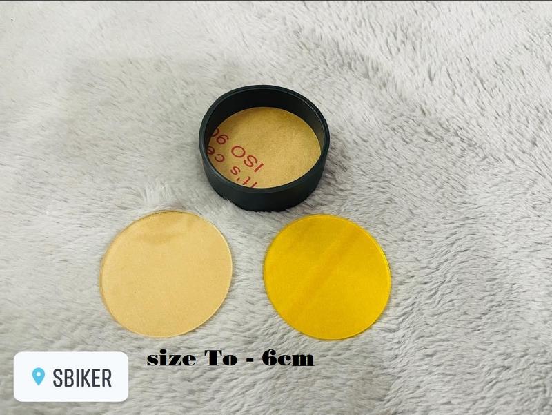 Chụp Len Vàng Trợ Sáng L4x - Loại dày chính hãng lens trắng kèm bảo vệ đèn