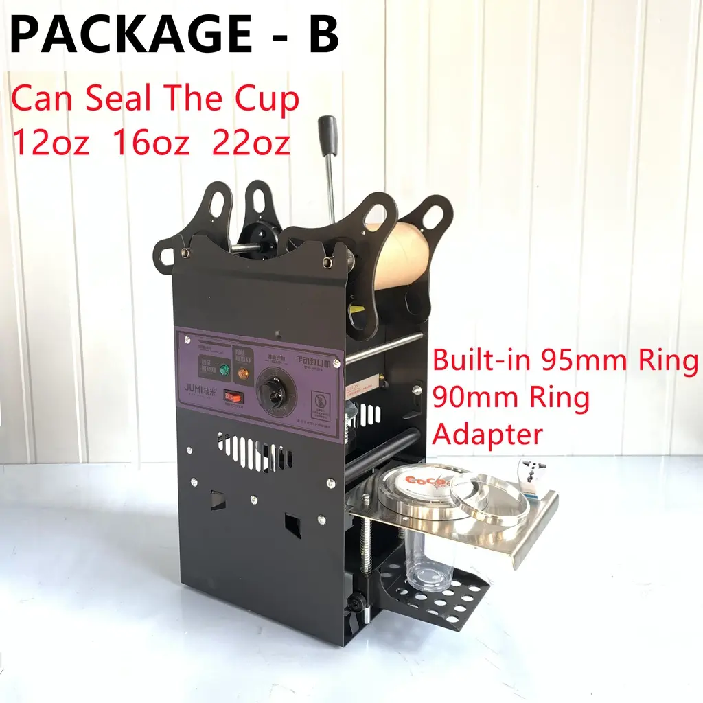 Heavy Duty Manual Sealer Cup Milk Tea Sealing Machine
