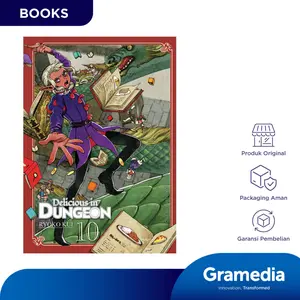 Gramedia Buku Komik Delicious in Dungeon 10 (Ryoko Kui)