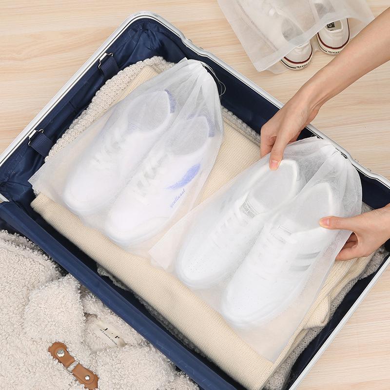 Product Introduction of Túi lưu trữ giày, 5 cái, Túi dây kéo, Chống bụi và chống vàng, Có thể tái sử dụng, Thích hợp cho du lịch ngoài trời, Túi Cầm Tay 13