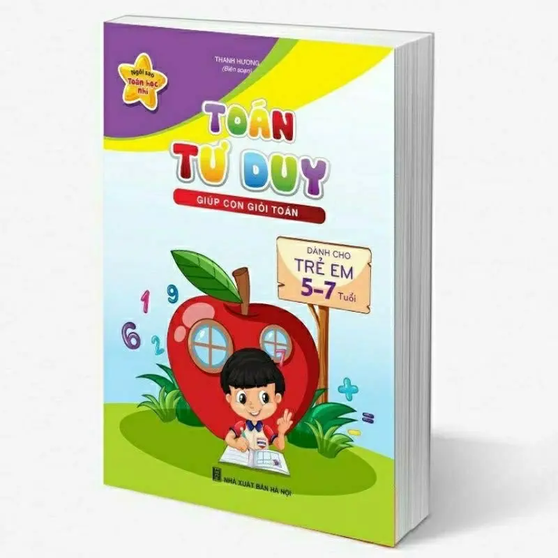 Sách - Toán Tư Duy Cho Trẻ  sách giúp phát triển tư duy toán học cho bé