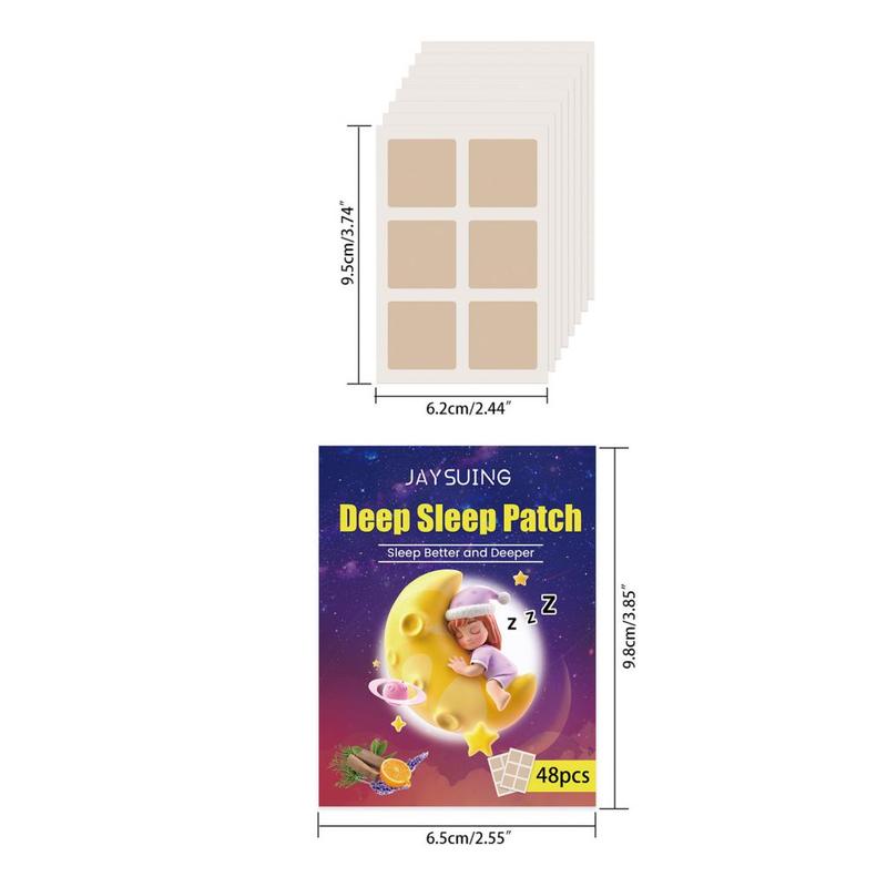 Louterh Adult Sleep Patch 48pcs Natural Deep Sleep Patches for Quick  Comfortable Sleep Easy to Apply Non-irritating Formula 5