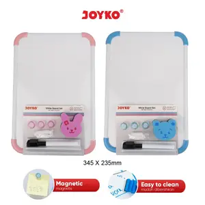 Papan Tulis Putih Set Whiteboard Set Joyko WBS-160CO