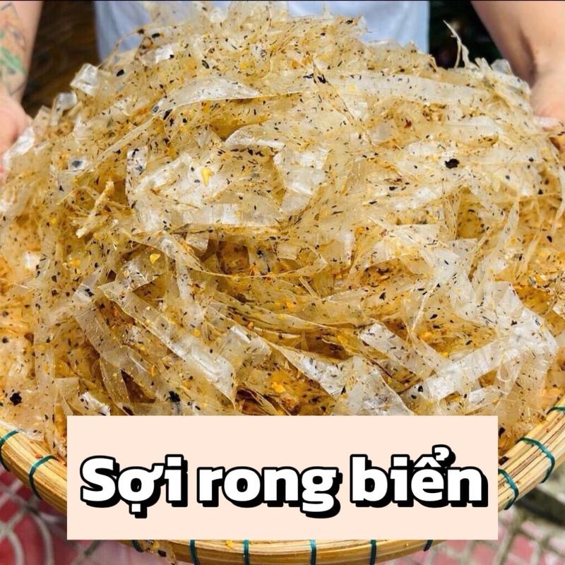 500gr Bánh Tráng Sợi Rong Biển Cháy Tỏi [Người Mẹ Hiền Từ]