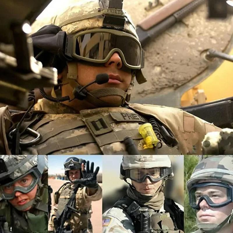 Product Introduction of Goggles Lens Windproof Dustproof  Motocross Motorcycle Mountaineering Glasses CS Safe Protection 20