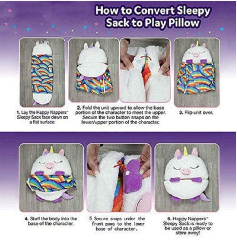 Product Introduction of Jiahao Nappers Sleeping Bag Kids Boys Girl Play Pillow 0