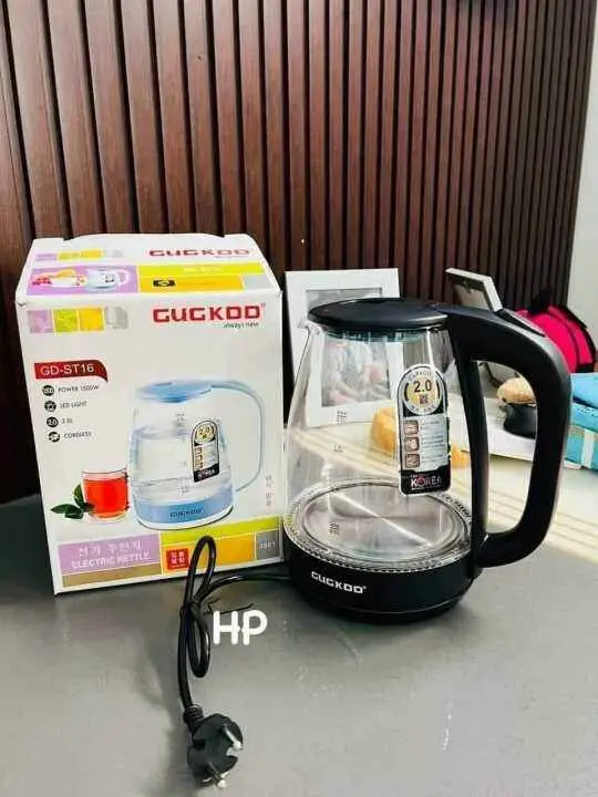 Ấm Siêu  Thuỷ Tinh 2.0 L,Cao Cấp Công Xuất 1500W Bình Siêu  Trong Suốt Cường Lực Đèn LED Tự Ngắt Khi Sôi Đun Nước Bình Đun Nước Đun Siêu  ấm  siêu  tốc ấm  siêu lít 6