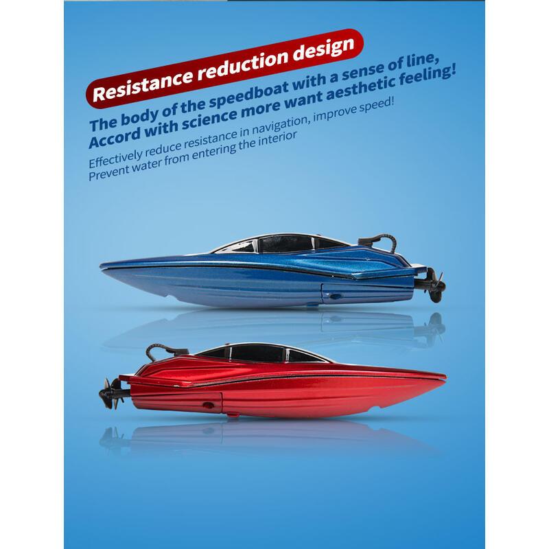 Product Introduction of RC Children's Mini Remote Control Boat Speedboat Summer Swimming High Speed Rowing Submarine Toys for Boys Children Gift 36
