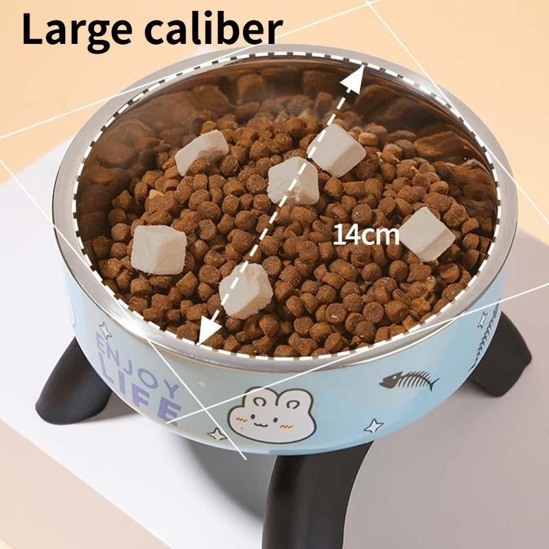 Mangkuk Hewan Peliharaan/Mangkuk Hewan Peliharaan Stainless Steel/Cute Durable Mangkuk Makan Atau Minum Kucing Anjing/Pet Bowl with Non-Slip Anti-Tip Design Mangkuk Hewan Peliharaan/Mangkuk Hewan Peliharaan Stainless Steel/Cute Durable Mangkuk Makan Atau Minum Kucing Anjing/Pet Bowl with Non-Slip Anti-Tip Design