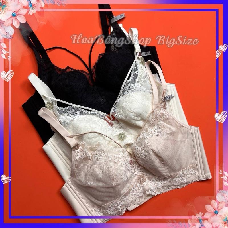   661  Áo Lót Ren Đan Dây Ko Mút Có Gọng Cup B Nâng V1 Tạo Khe Chống Chảy Sệ 