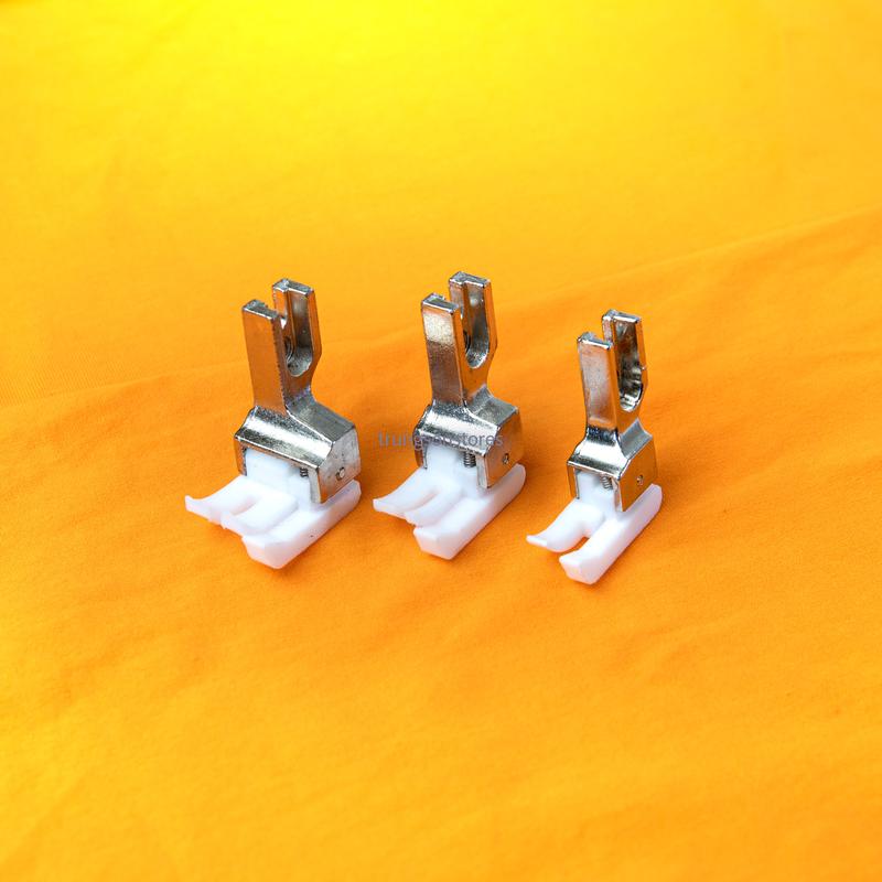  chân vịt mí nhựa TRẮNG thuận   mí phải   máy may 1 kim công nghiệp jack  siruba  juki ... 