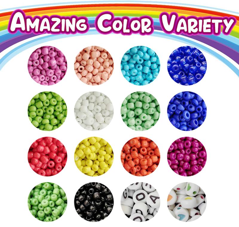 Product Introduction of Handmade Jewelry Bead Kit DIY Acrylic Letter Beads Set for Name Bracelet Jewelry Making and Crafts 19