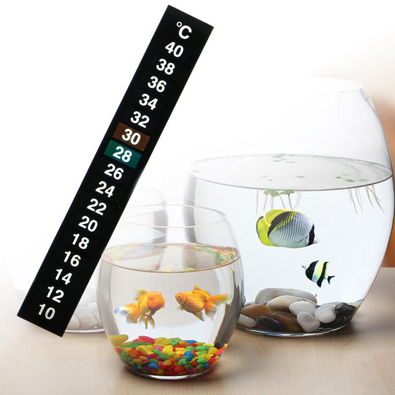Product Introduction of Digital Temperature Sticker Adhesive Thermometer Strip Celsius Display Adhesive Stickers for Fish for Tank Aquarium 24