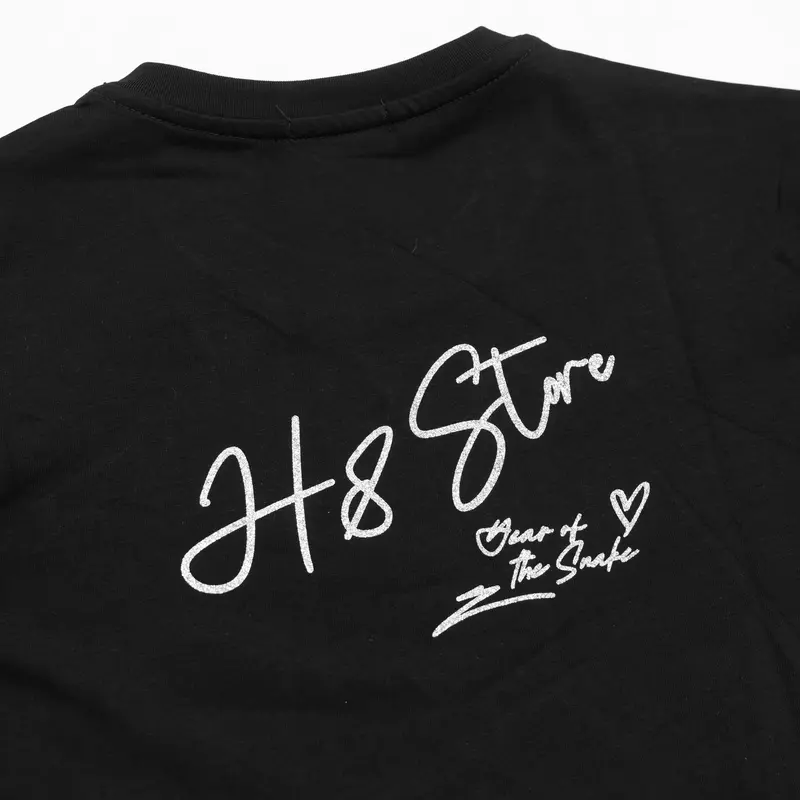 Áo Thun H8.Store - Hình in ánh kim tuyến - Unisex - Cotton 250gsm - Co dãn 2 chiều Cổ Tròn Nam Menswear 2