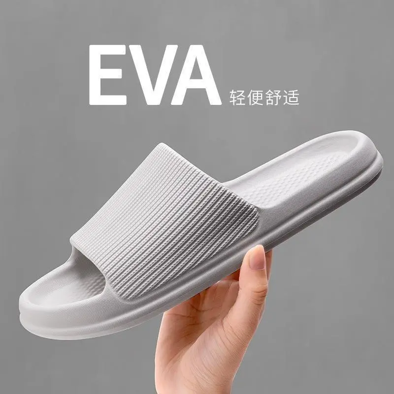 2024 new summer fashion bathroom home couple EVA slippers for men and women