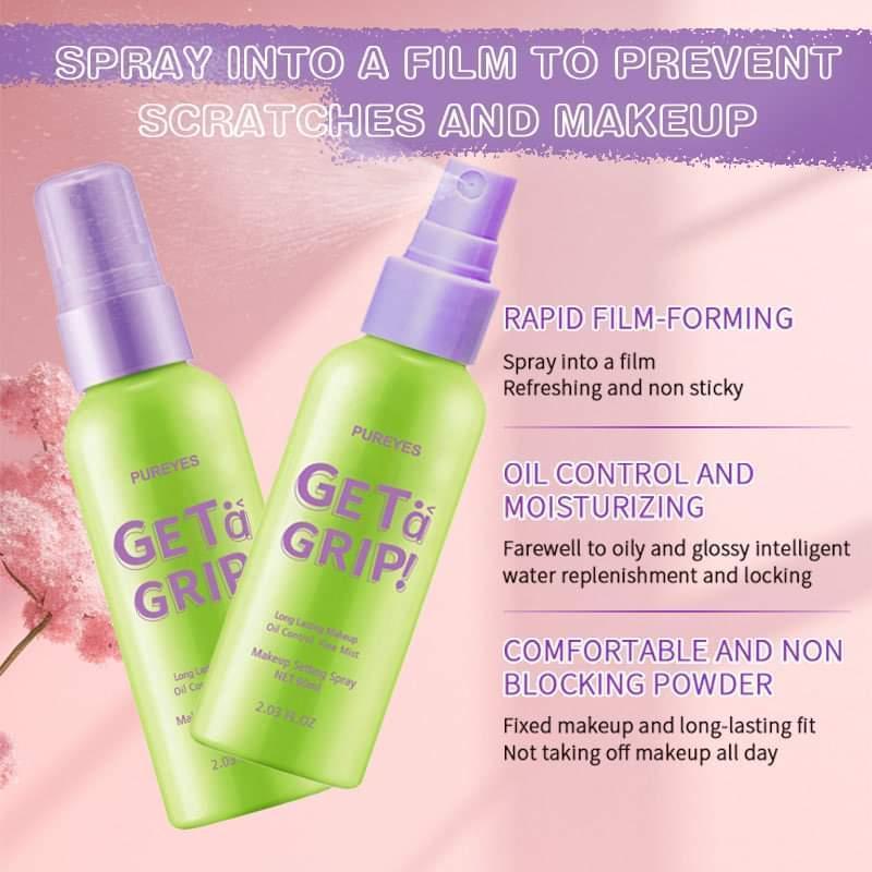Product Introduction of Ladylin Get a Grip Makeup Setting Spray Matte Fix Spray Facial Mist Setting Spray 60ml 0