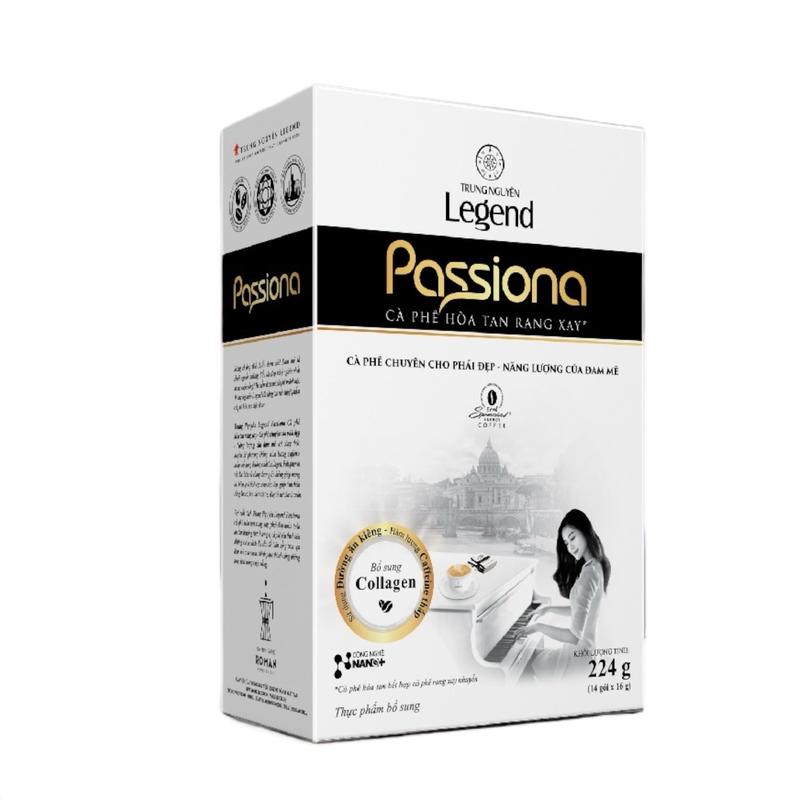 Cà phê Trung Nguyên dành cho Phụ Nữ - Cà phê Passiona - Hộp 14 gói Cafe