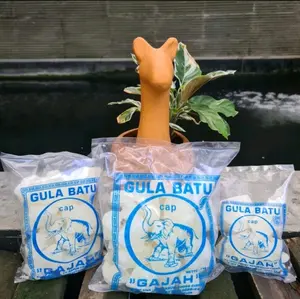 Gula Batu Putih Cap Gajah Kemasan 1 Kg
