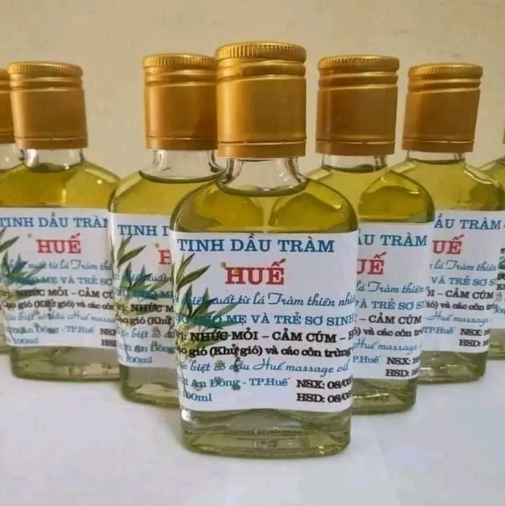 tinh dầu tràm Huế nguyên chất chai 100ml