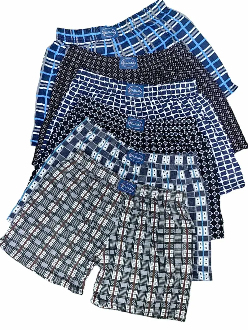 6pcs High quality boxerbrief. Cotton fabric. Random color/brand