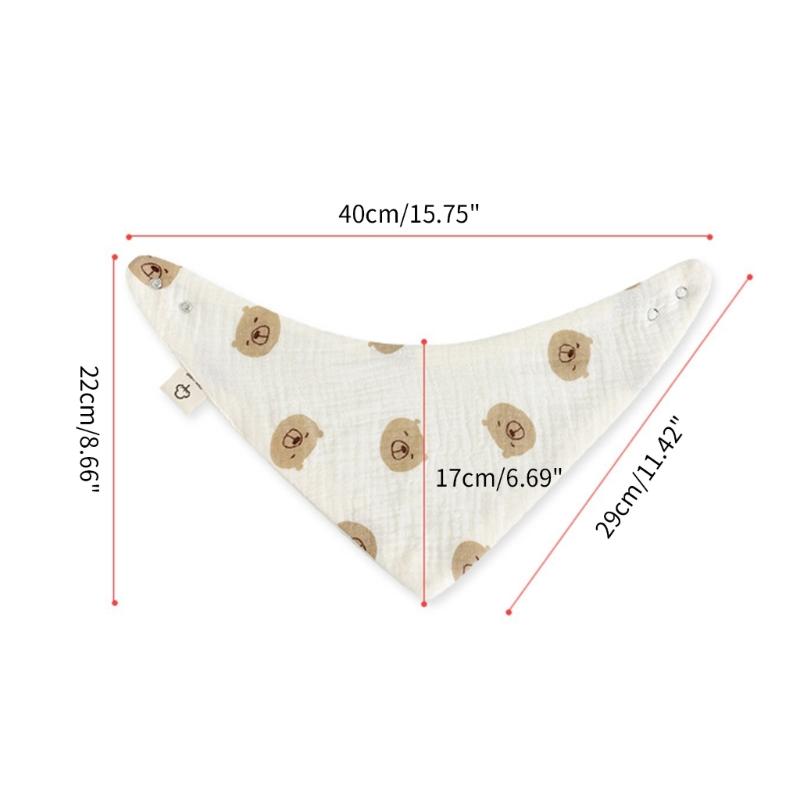 Product Introduction of 【Ready Stock】 Baby Nursing Towel Soft Feeding Bib for Baby Drooling Gender Neutral Snap Bib 0
