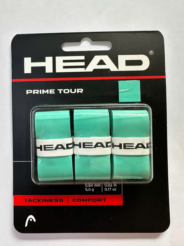 QUẤN CÁN HEAD PRIME TOUR LOẠI 3 CÁI/1 VỈ tennis vợt pickleball six zero 2