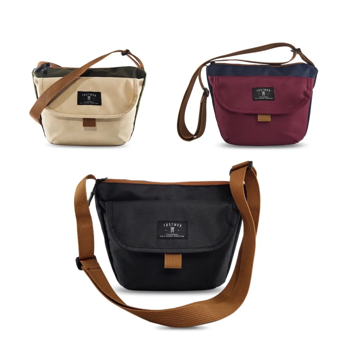 Jesse Sling bag - Tas Selempang Tas Pria Wanita Tas korea Tas kerja Tas sekolah Tas kuliah Tas keren Slingbag Cowok