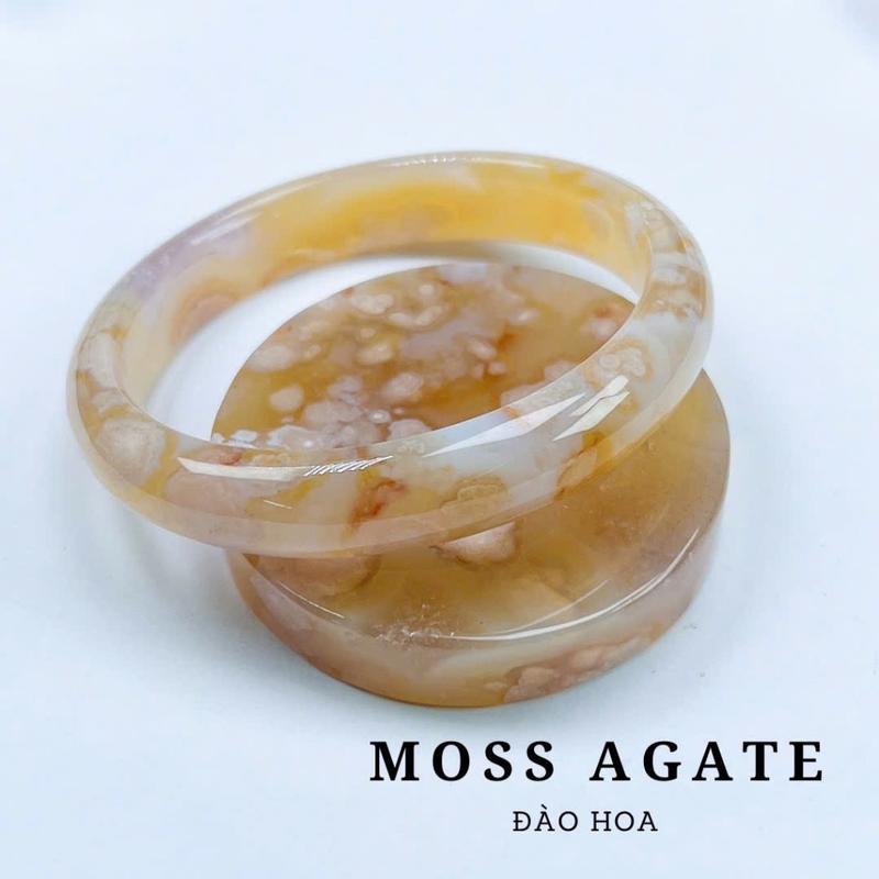 Product Introduction of Vòng tay Ngọc Agate mã nao hoa anh đào svip 7A hàng kèm hộp vòng tay  đá cẩm thạch 3