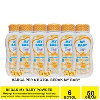 6 PCS BEDAK BAYI MY BABY BOTOL 50 GRAM - Shop | Tokopedia