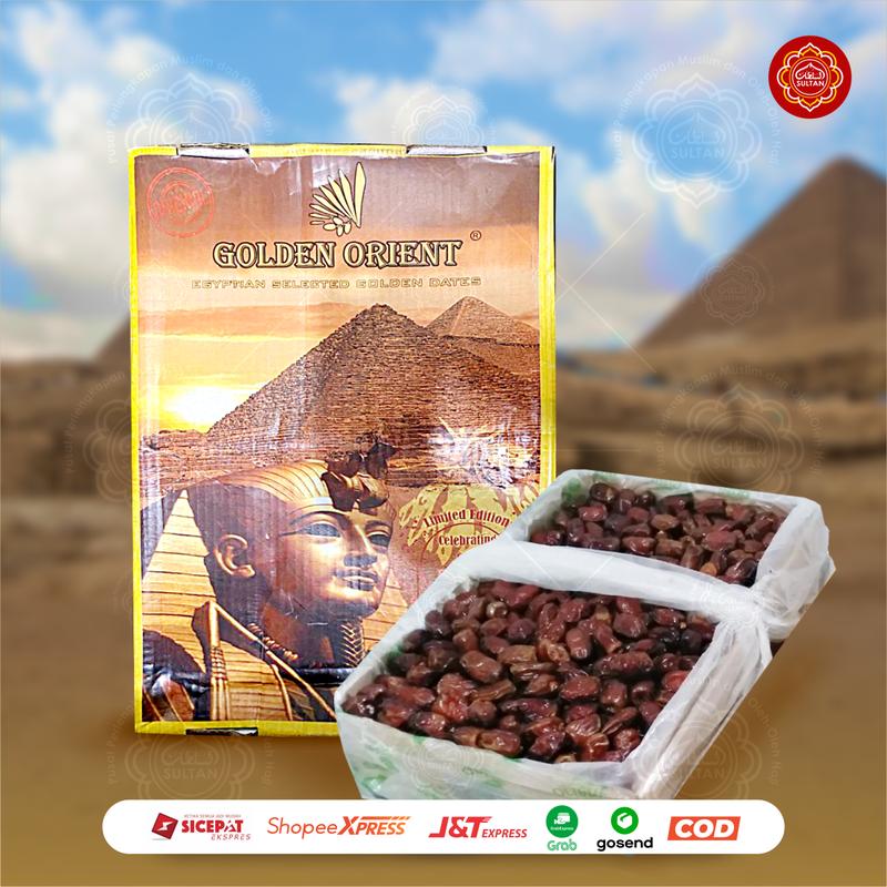 Kurma Mesir Golden Valley 1 kg / Kurma Mesir/ Kurma Oleh Oleh Haji dan Umroh 1