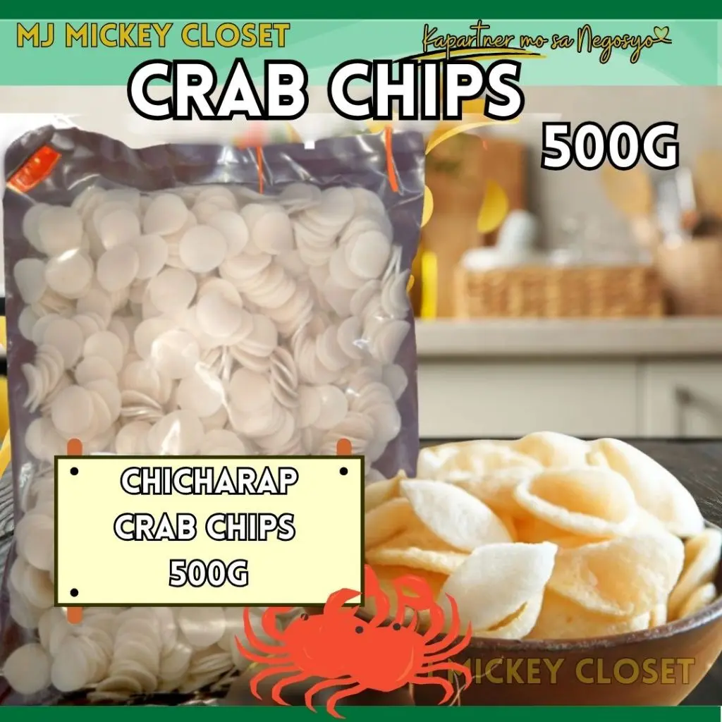 Chicharap Crab Chips 500g tiktok1* - TikTok Shop Philippines