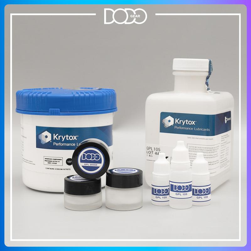 Dầu mỡ lube switch stab bàn phím cơ Krytox GPL 205G0 GPL 105 Permatex giúp bôi trơn lube switch DoDo Gear