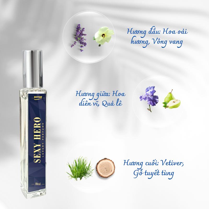 Combo 2 Dầu Thơm Nam Chính Hãng Cao Cấp Thơm Lâu Quyến Rủ Good Men SEXY HERO Và ROMANTINO Hương Thơm Lôi Cuốn Đậm Chất Phương Tây 2