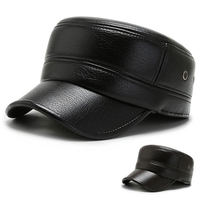 Topi Atas Rata, Gaya Trendi, untuk Lelaki dan Wanita, dengan Pelindung ...