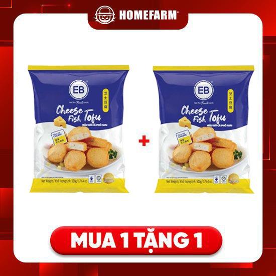 HOT - Mua 1 Tặng 1 1 túi Đậu hũ Cá nhân phô mai Malaysia EB 500g T20 - Giới hạn mỗi đơn chỉ một lượt tặng