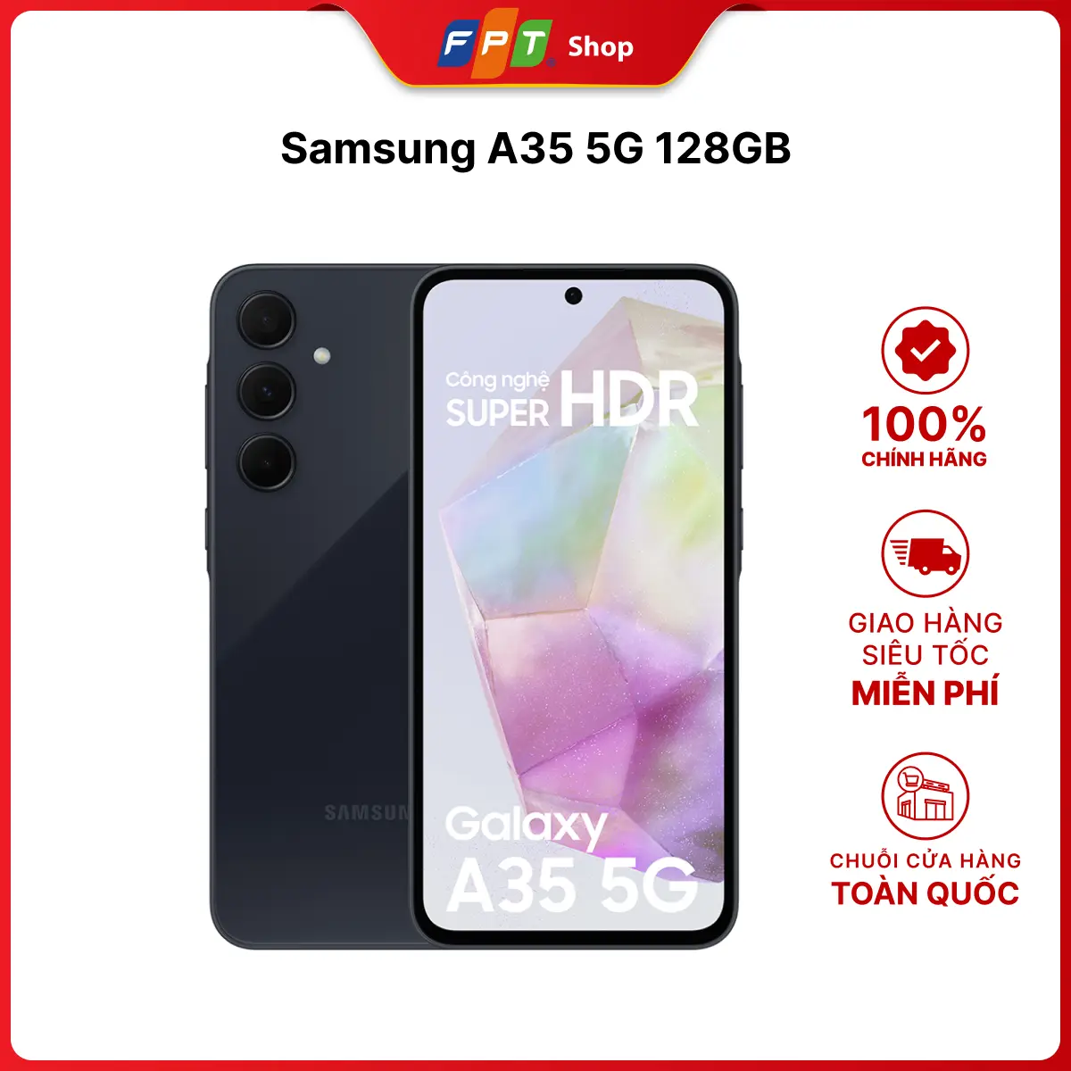 Điện thoại Samsung Galaxy A35 5G 128GB