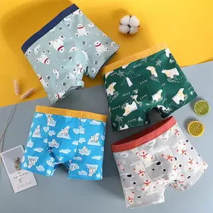 Boxer anak laki-laki Celana dalam CD celana dalam anak laki-laki katun(M-111)
