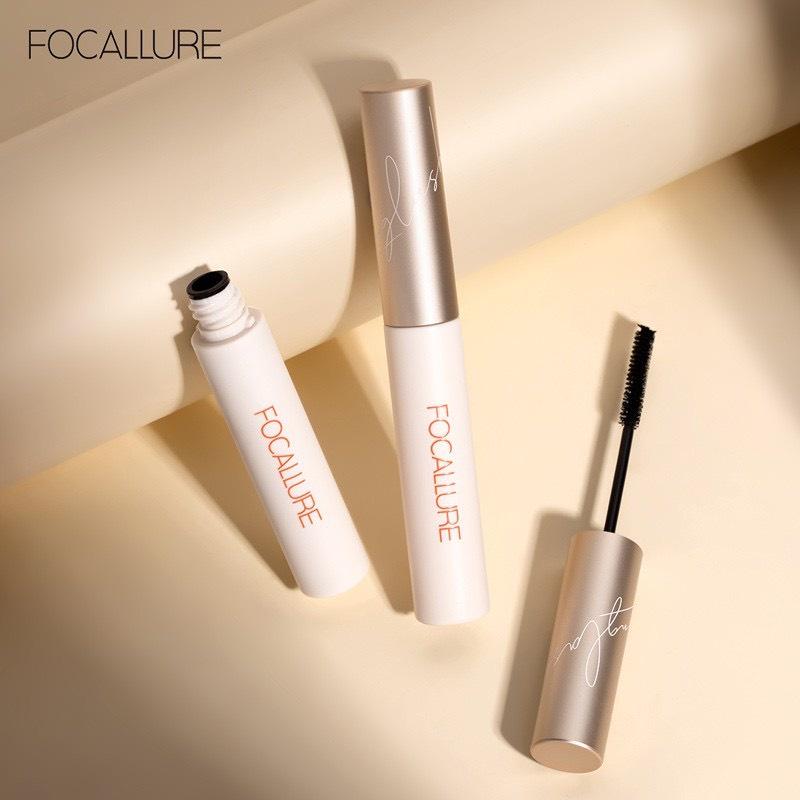 MASCARA FOCALLURE CHUỐT LÔNG MI DÀI CONG DÀY CHỐNG THẤM NƯỚC ĐẦU CỌ 3MM DUNG TÍCH 6ML Cosmetic Mỹ Phẩm