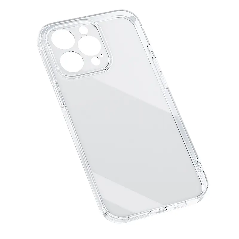 Apple 16/15/14/13/12/11/X Phone Case Iphone15pro Transparent Soft Case 14pro Four-Corner Drop-Resistant Ultra-Thin 13pro12 Protective Case Drop-Resistant