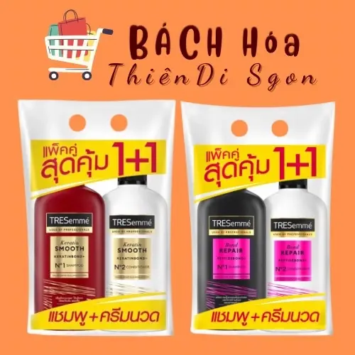 [Mua 1 Tặng 1] Mua dầu gội Tặng dầu xã Tresemme Thái Lan 370ml_400ml