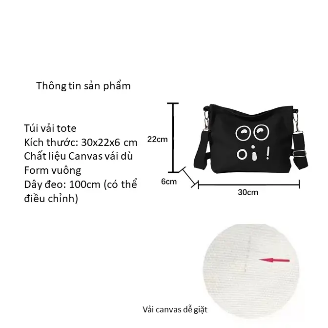 Túi đeo chéo dễ thương đựng phụ kiện cho nữ 1