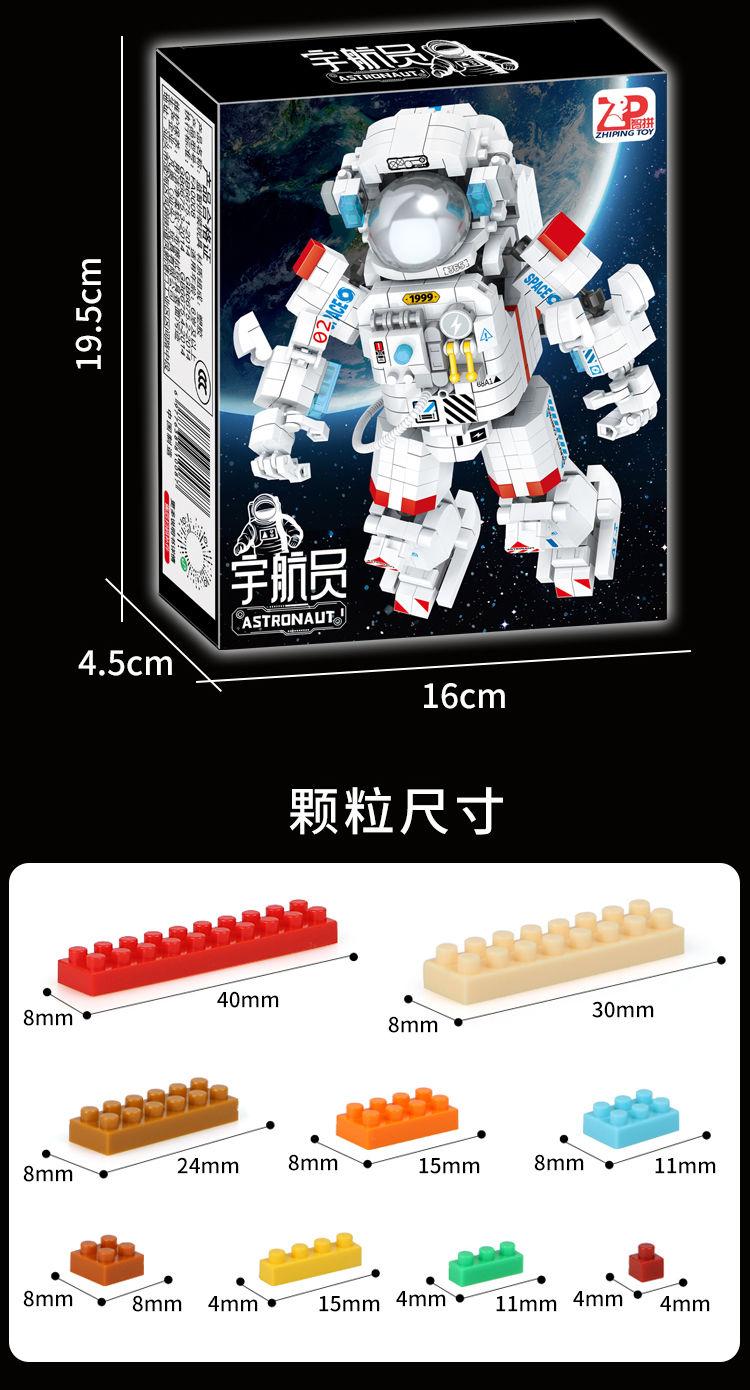 Product Introduction of Khối Xây Dựng, Tương Thích Với Lego, Mô Hình Chàng Trai Phi Hành Gia, Đồ Chơi Giáo Dục Lắp Ráp, Độ Khó Cao, Đồ Chơi Thời Trang, Đồ Trang Trí, Quà Tặng Sinh Nhật, Phát Hành Năm 2025 11