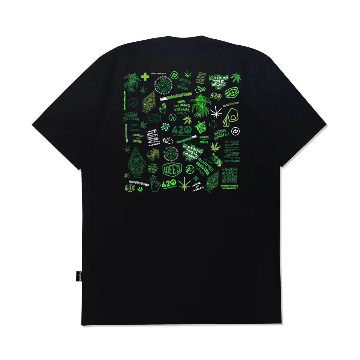 Weedan - House of Weed T-Shirt - Cotton Combed 24s